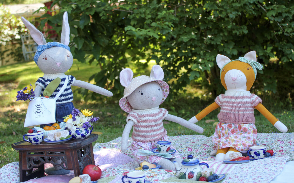 Ellie Bee, Margo, Amy, Forest Friends, Little Island, Yund Creations